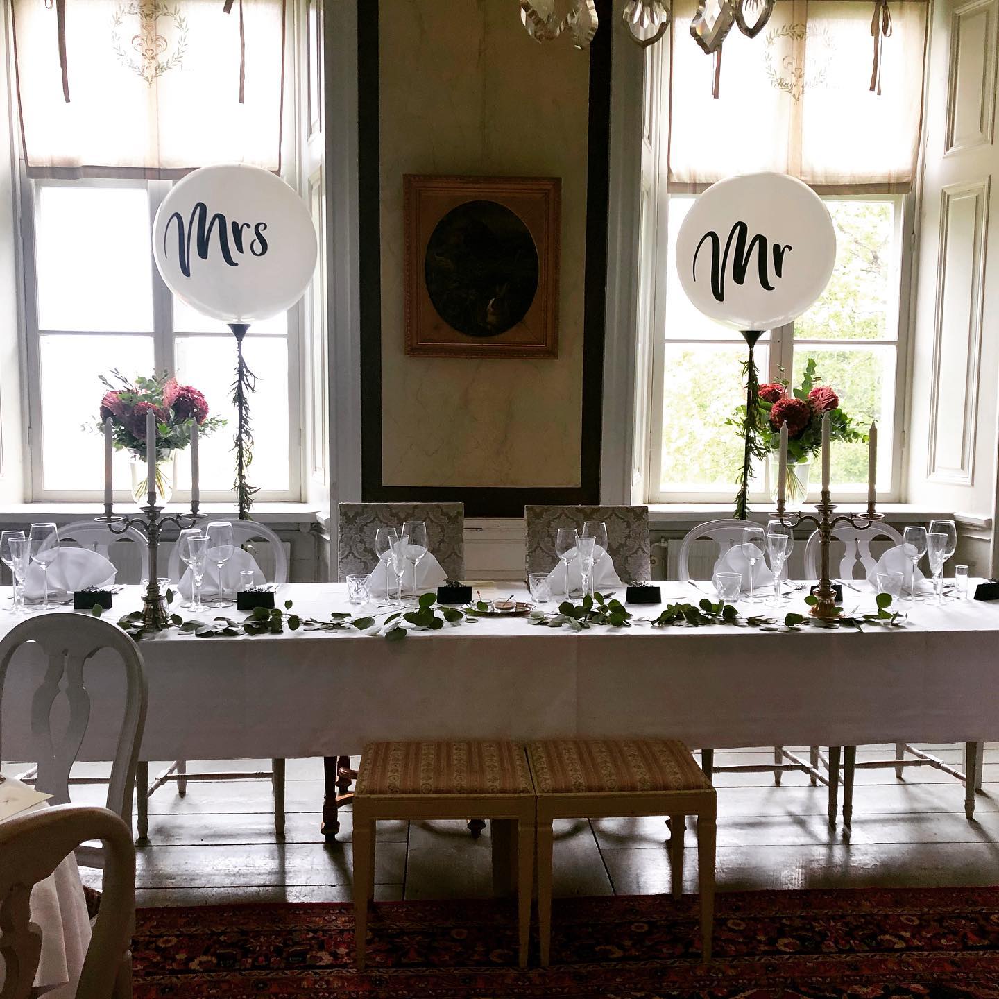 Drömlika bröllopsmiljöer i Östergötland, möt experten bakom Balloondecorator